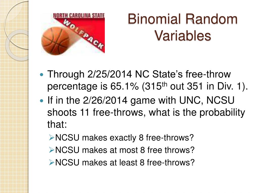 PPT Binomial Random Variables PowerPoint Presentation, free download