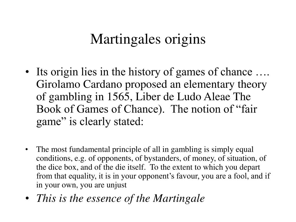 PPT Martingales PowerPoint Presentation, free download ID1270975