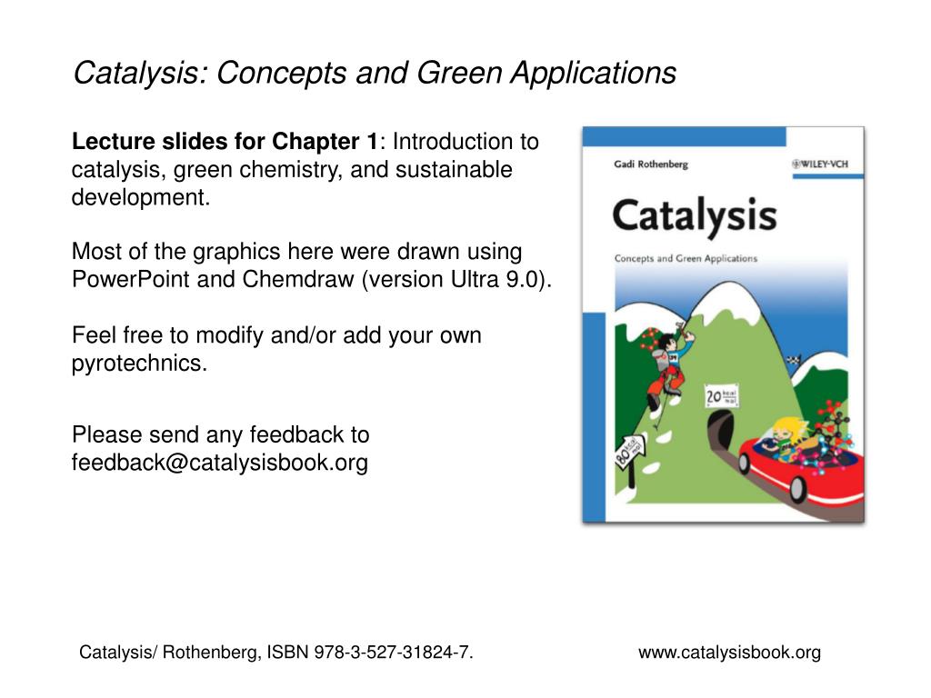 PPT Catalysis Concepts and Green Applications PowerPoint