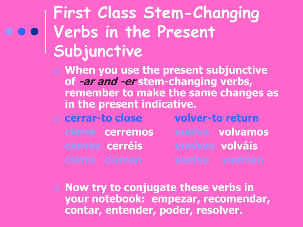 PPT El Subjuntivo PowerPoint Presentation, free download ID1272854