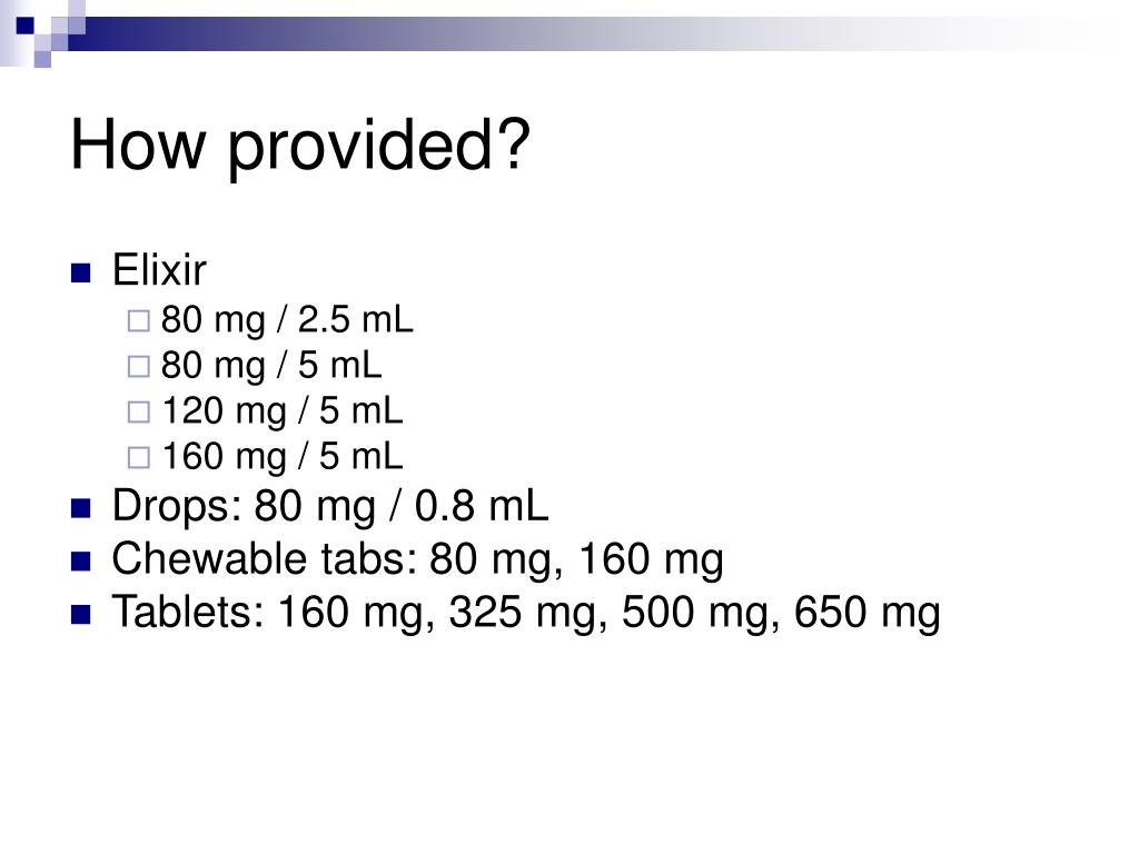 PPT Drug Therapy in the Pediatric Patient PowerPoint Presentation