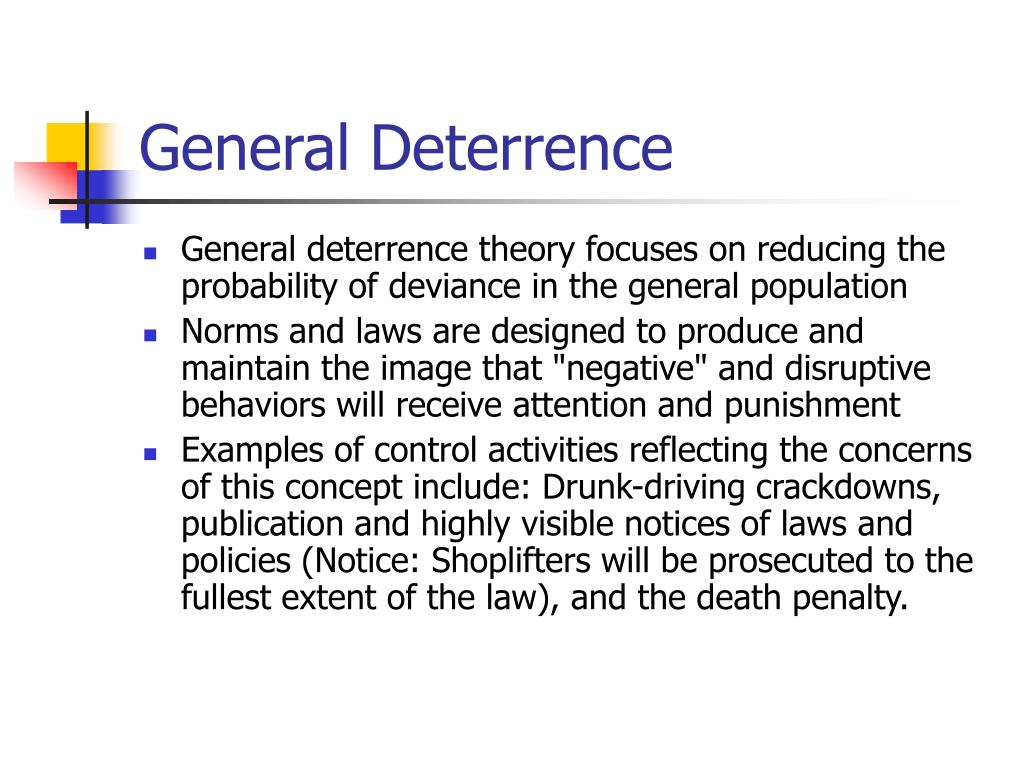 PPT Rational Choice Theory and Deterrence Theory PowerPoint
