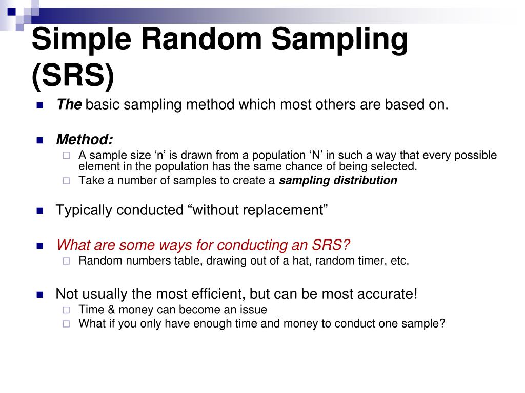 PPT PROBABILITY SAMPLING CONCEPTS AND TERMINOLOGY PowerPoint Presentation ID1273863