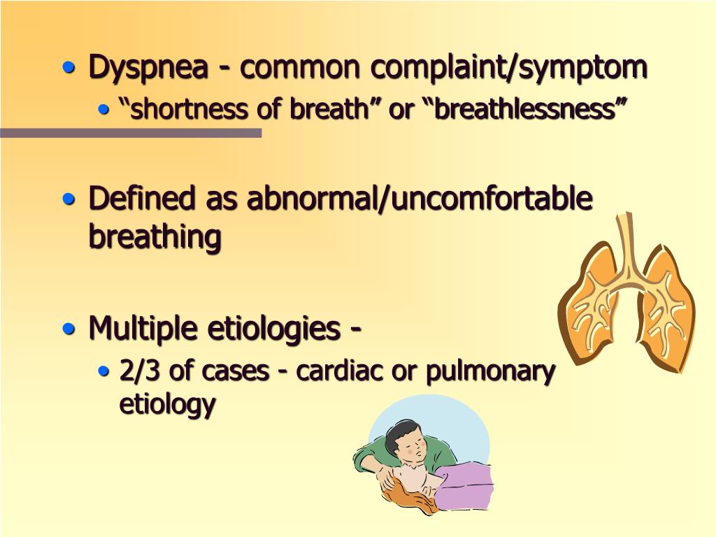 PPT Dyspnea PowerPoint Presentation, free download ID1274246