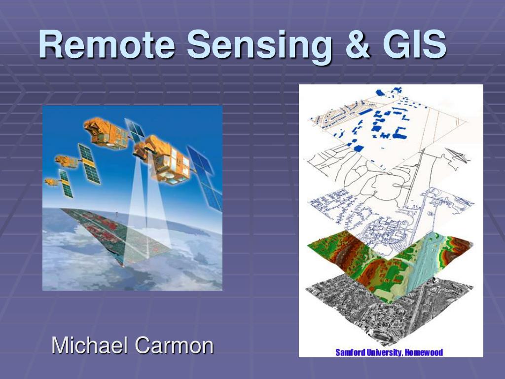 PPT Remote Sensing & GIS PowerPoint Presentation, free download ID