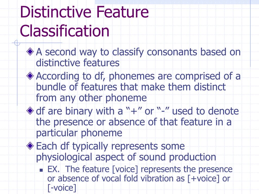 PPT Classification of Consonants PowerPoint Presentation
