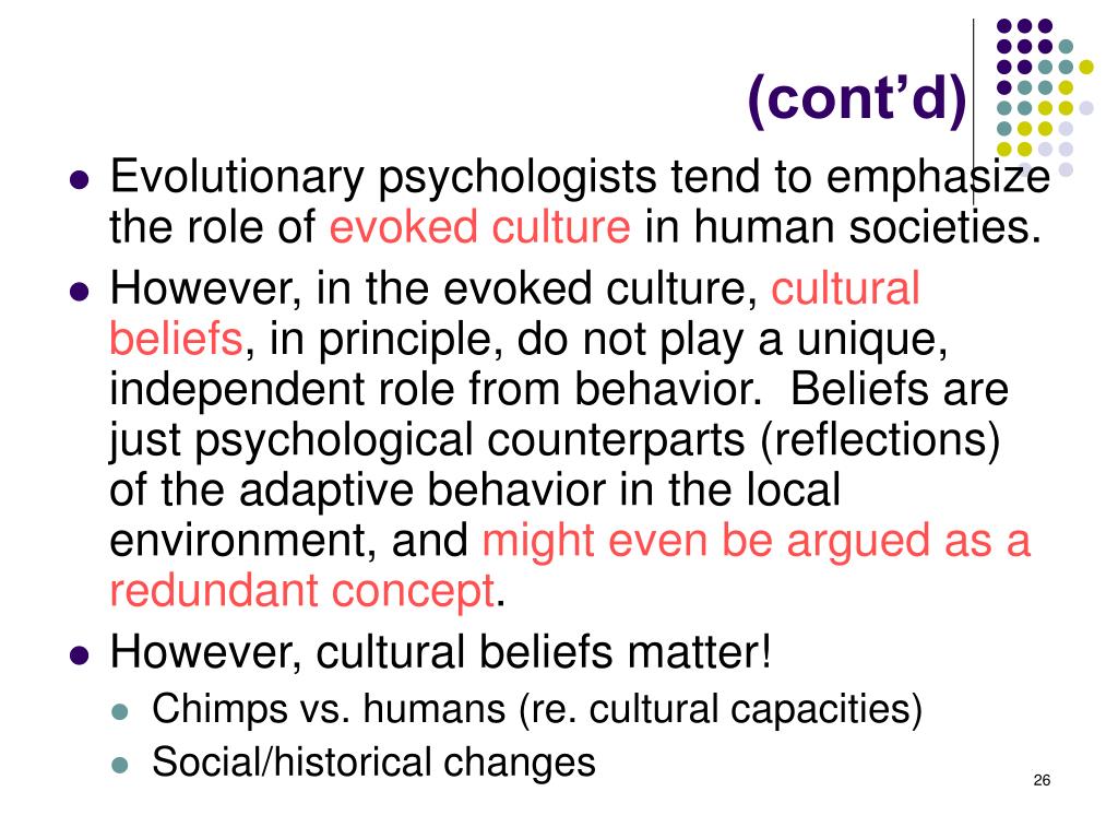 PPT An evolutionary game approach to culture Illustration by an