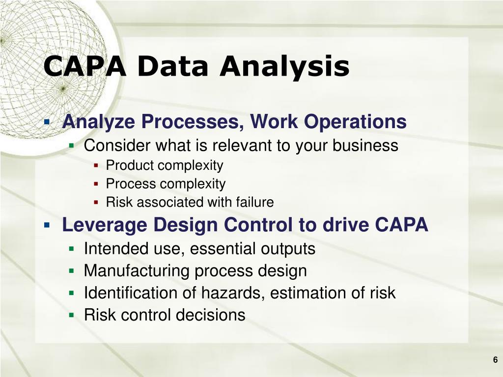PPT Implementing an Effective CAPA Process PowerPoint Presentation