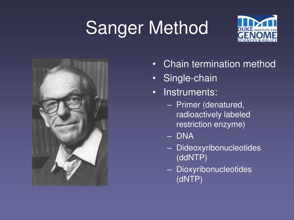 PPT Sanger and MaxamGilbert Sequencing PowerPoint Presentation, free