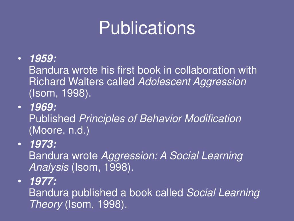 What Is Bandura's Social Learning Theory? Psychologytosafety