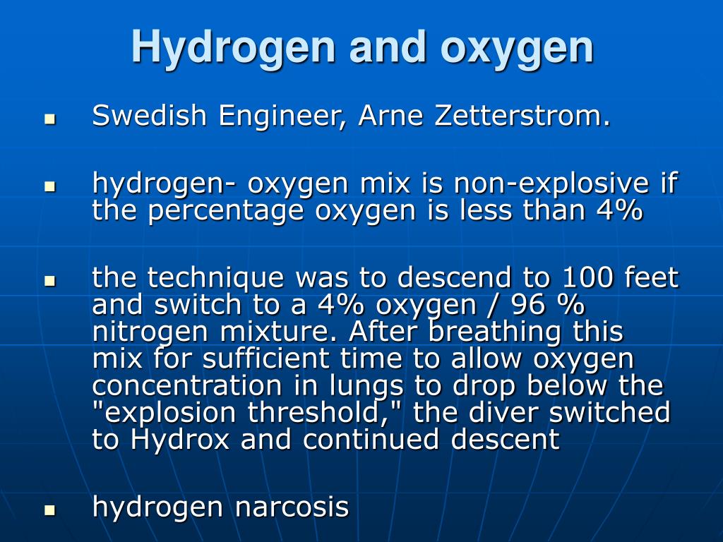 PPT Effects of increased atmospheric pressure on human