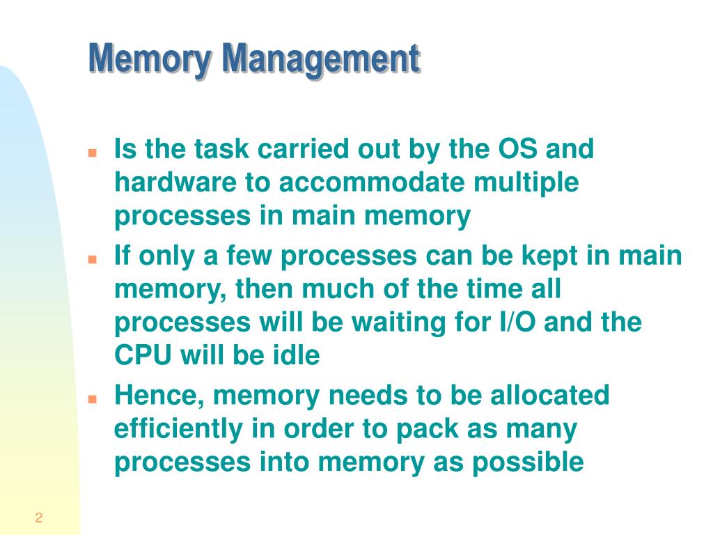 PPT Memory Management PowerPoint Presentation, free download ID1277906