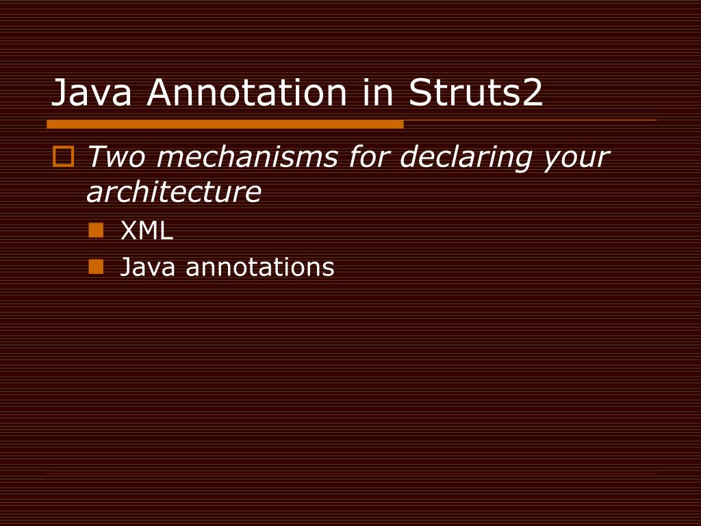 PPT Java Annotations PowerPoint Presentation, free download ID1277996