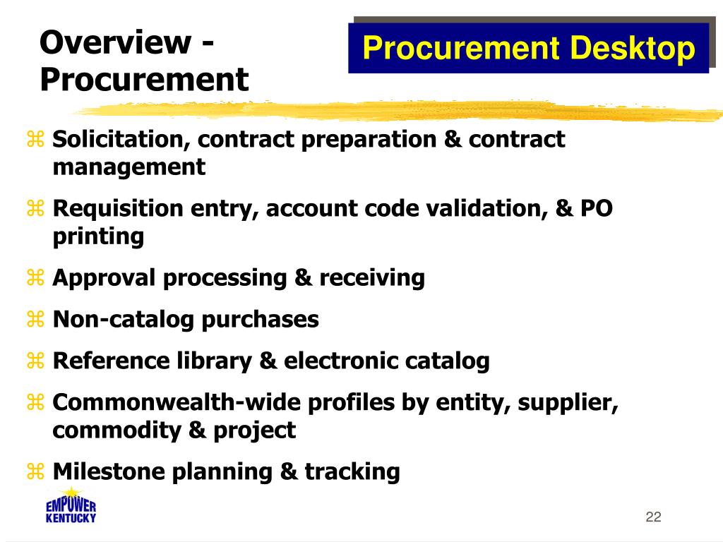PPT Simplified Administrative Services Project PowerPoint