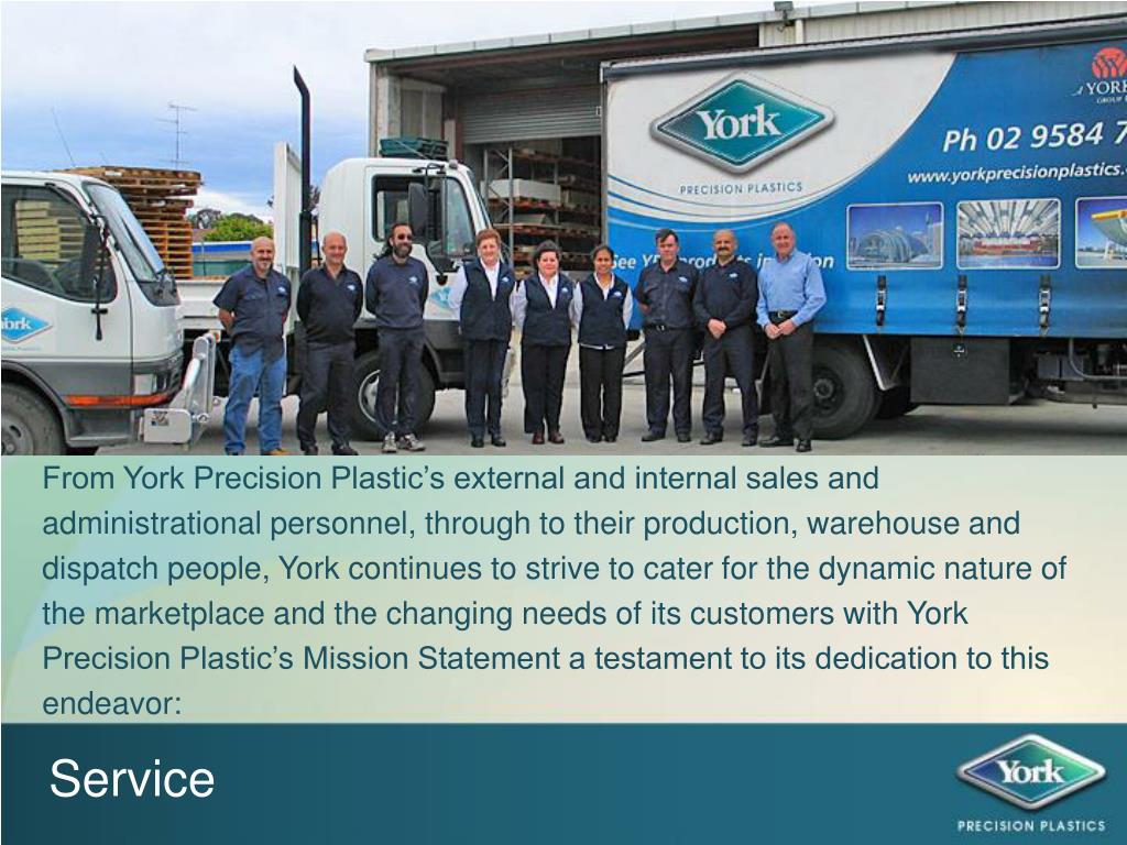 PPT York Precision Plastics Company Profile PowerPoint Presentation