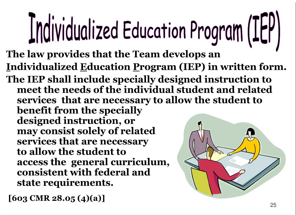 PPT A Principal’s Role and Special Education in Massachusetts