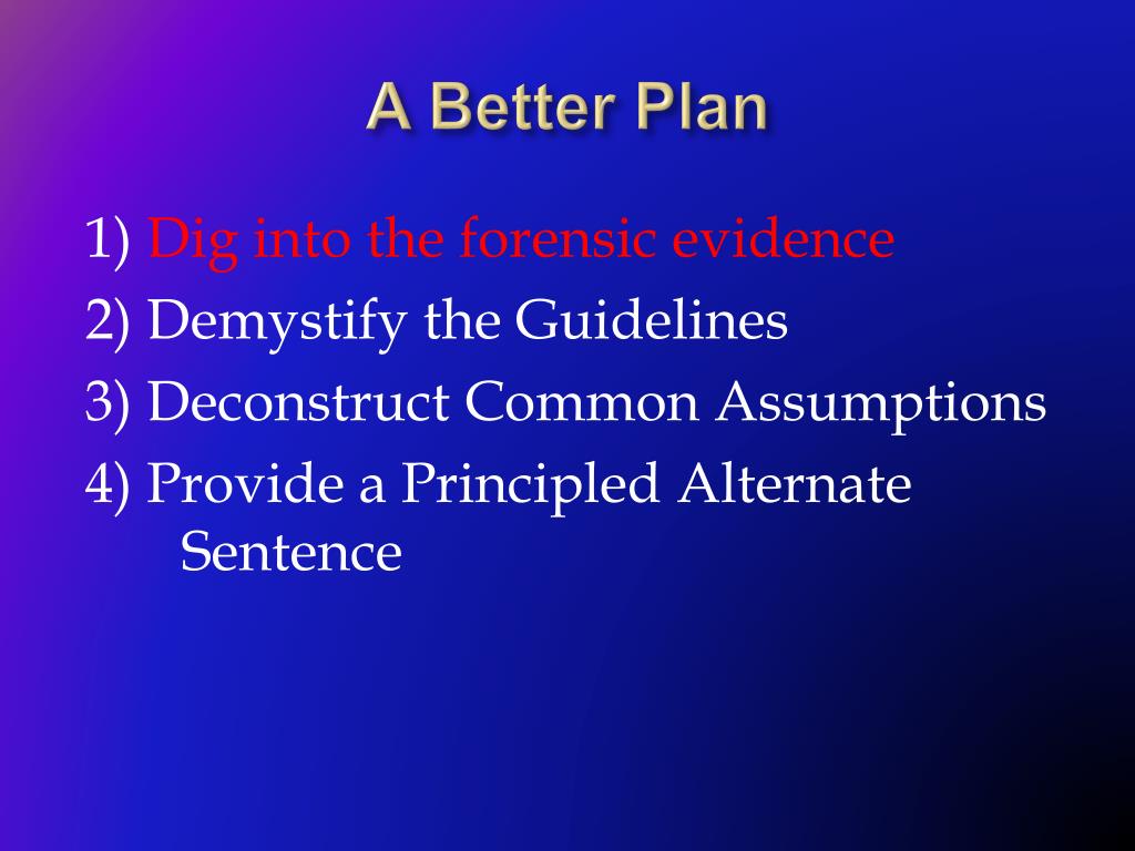 PPT Deconstructing USSG 2G2.2 A Primer on the Flawed Development of