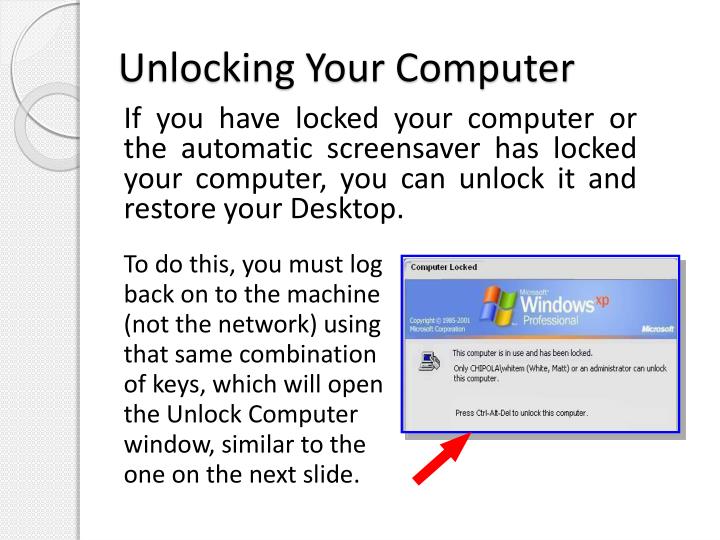 PPT How to Lock and Unlock Your Computer PowerPoint Presentation ID