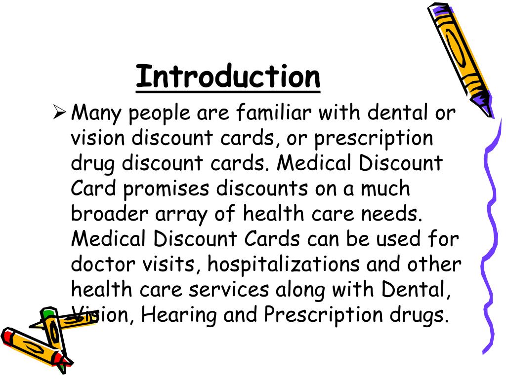 PPT Medical Discount Card PowerPoint Presentation, free download ID