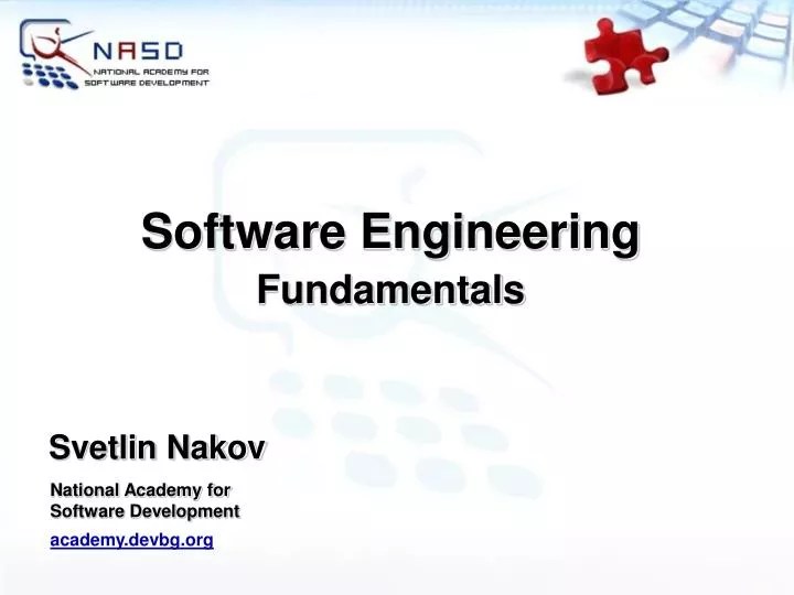 PPT Software Engineering Fundamentals PowerPoint Presentation, free PPT Software Engineering Fundamentals PowerPoint Presentation, free