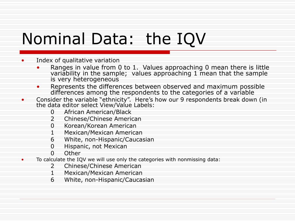 PPT SPSS 2 Central Tendency and Dispersion PowerPoint Presentation
