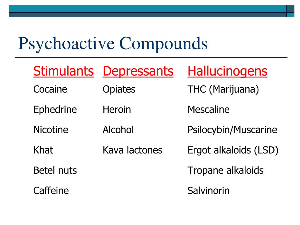 PPT Psychoactive Plants PowerPoint Presentation, free download ID