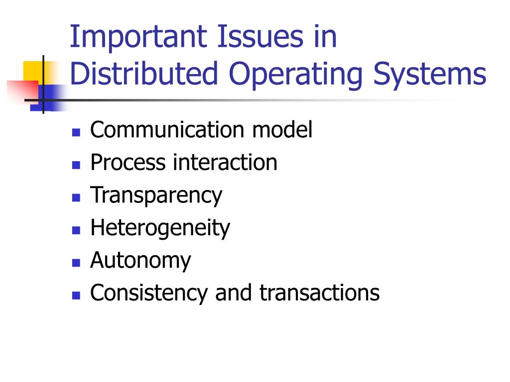 PPT Distributed Operating Systems PowerPoint Presentation, free