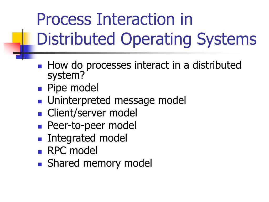PPT Distributed Operating Systems PowerPoint Presentation, free