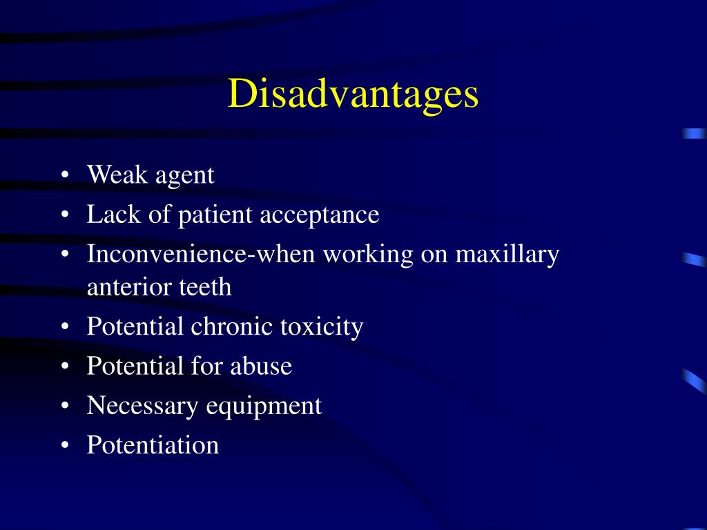 PPT Nitrous Oxide/Oxygen Conscious Sedation in the Pediatric Patient