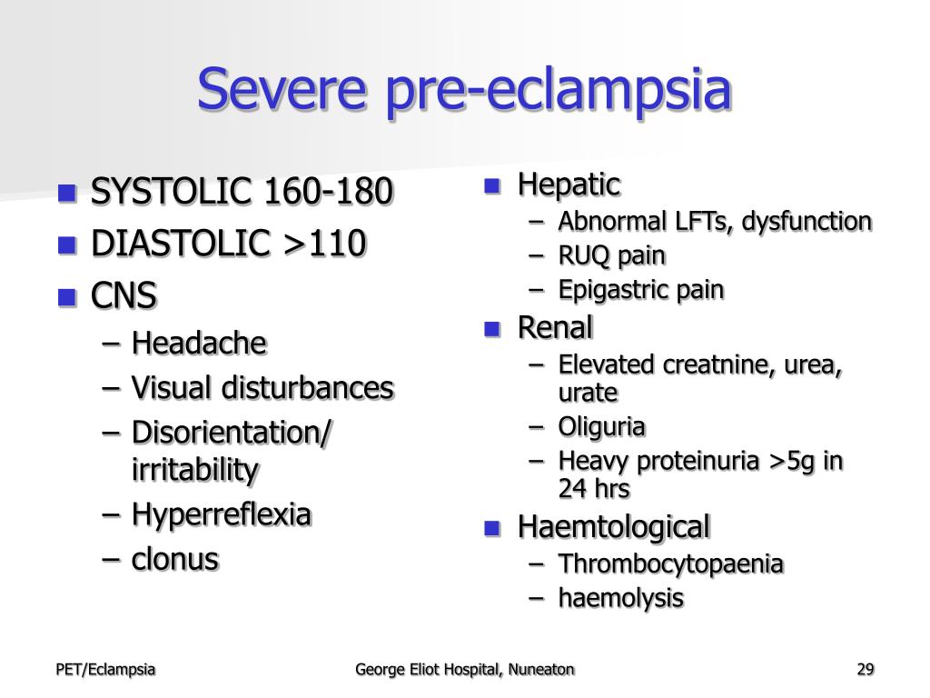 PPT PreEclampsia and Eclampsia PowerPoint Presentation, free