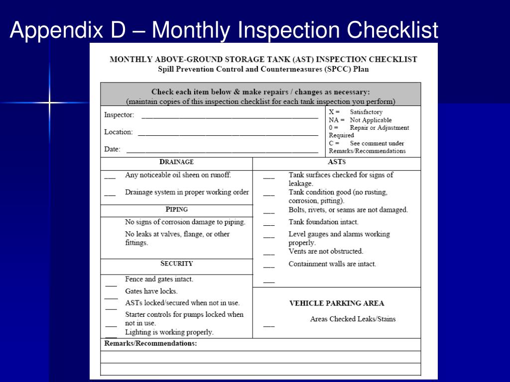 PPT The Federal Spill Prevention, Control, & Countermeasures