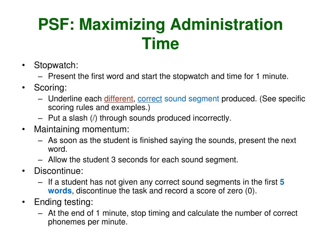 PPT Oregon Reading First DIBELS Review PowerPoint Presentation, free