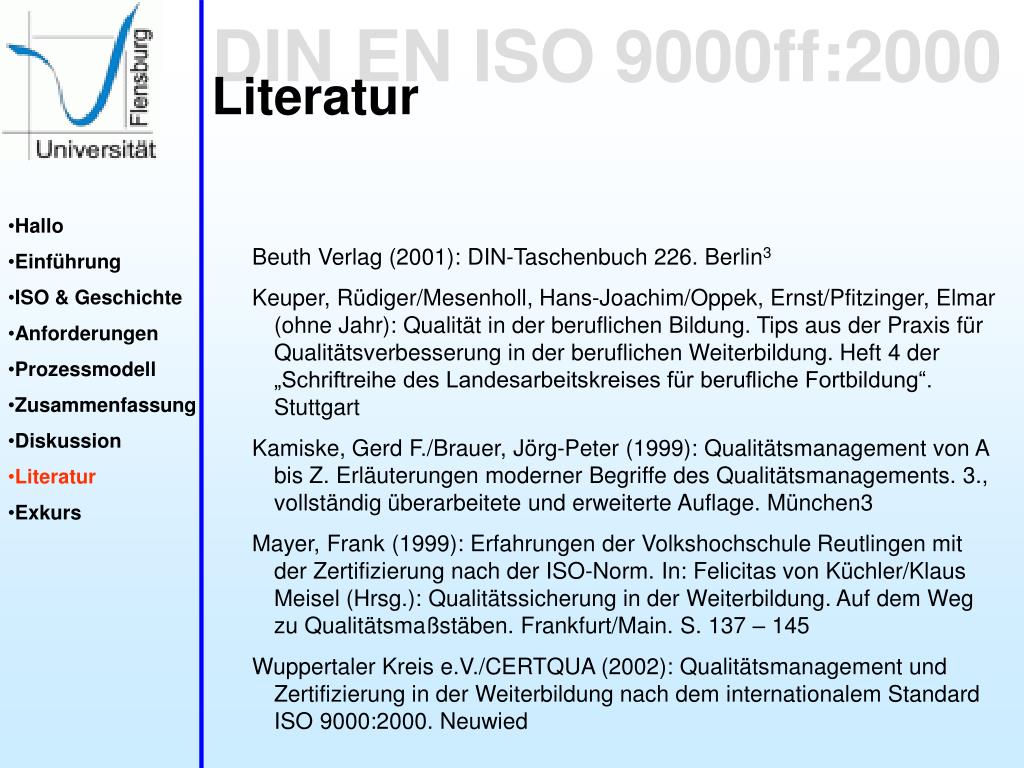 PPT DIN EN ISO 9000ff2000 PowerPoint Presentation, free download