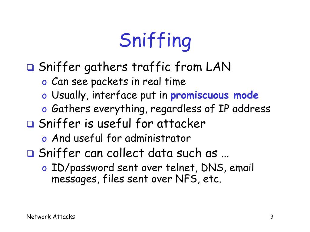 PPT Network Attacks PowerPoint Presentation, free download ID1294068