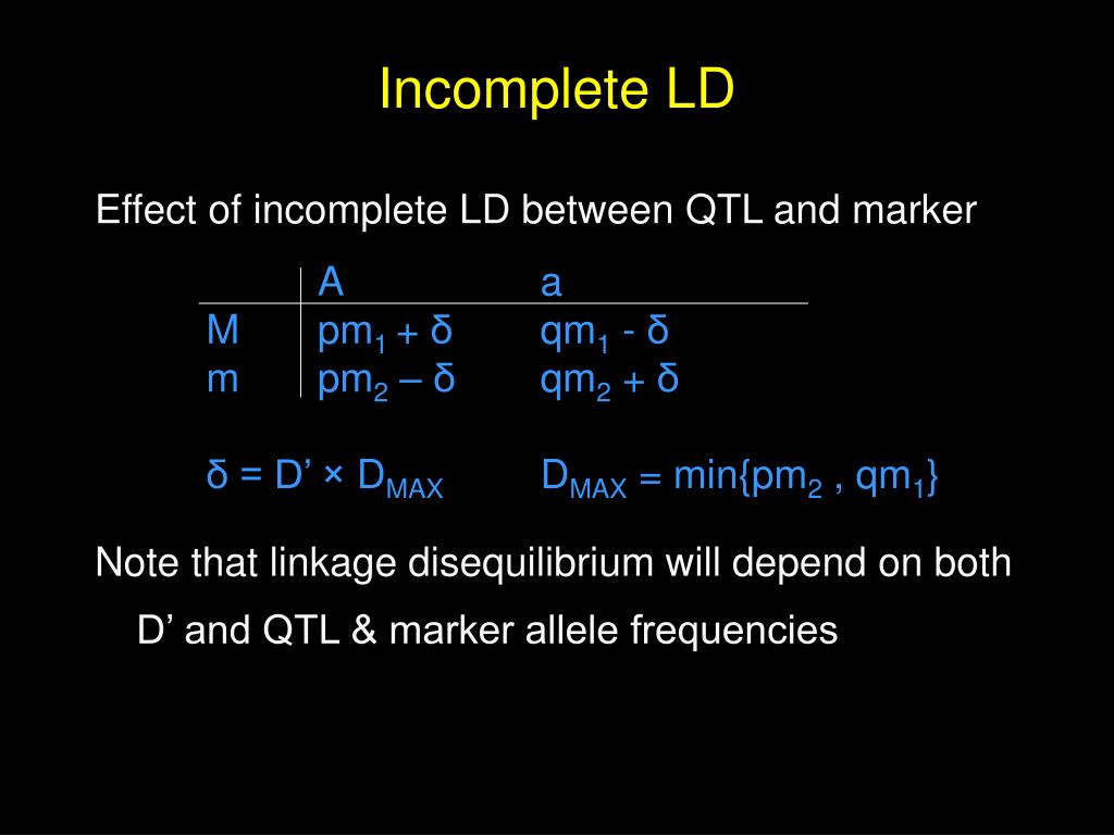 PPT Type 1 Error and Power Calculation for Association Analysis