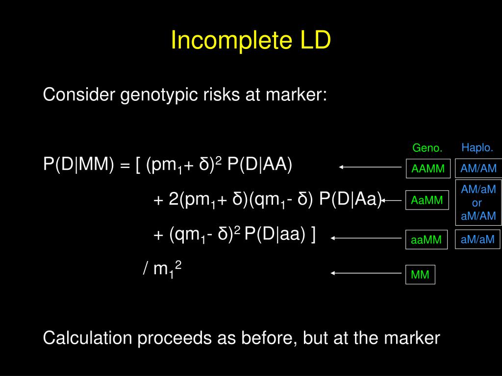 PPT Type 1 Error and Power Calculation for Association Analysis