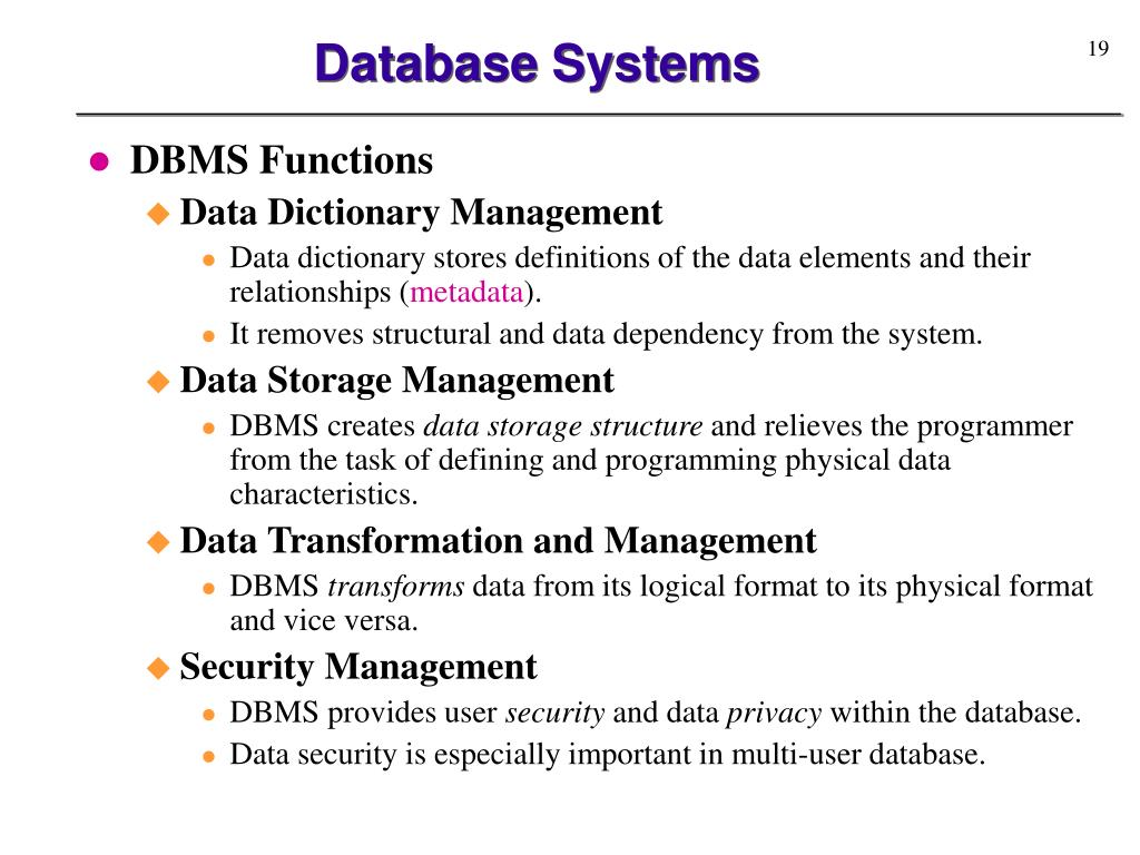 PPT Database Systems Design, Implementation, and Management
