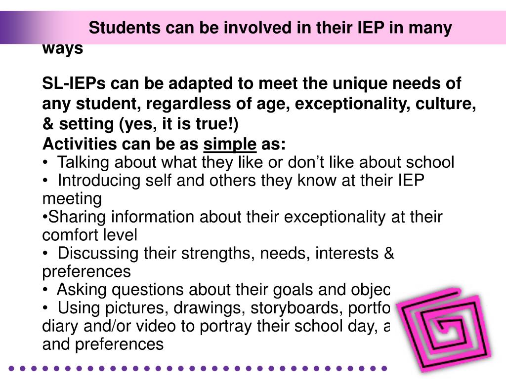 PPT Studentled IEPs PowerPoint Presentation, free download ID1295319