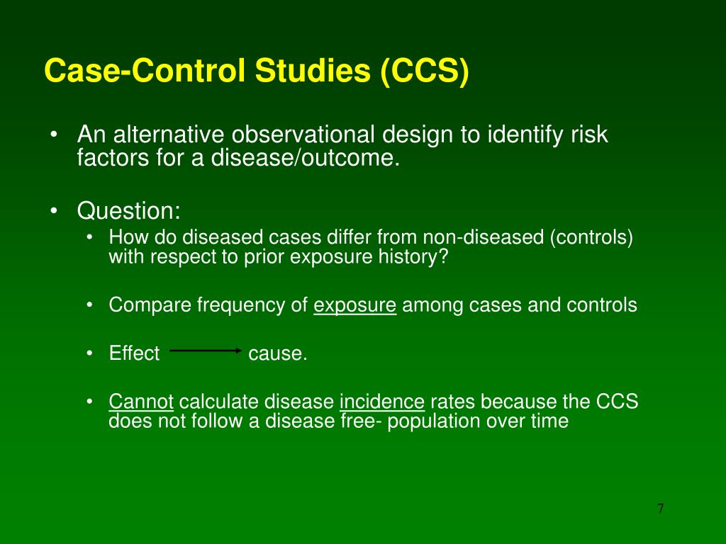 PPT Lecture 9 CaseControl Studies PowerPoint Presentation, free