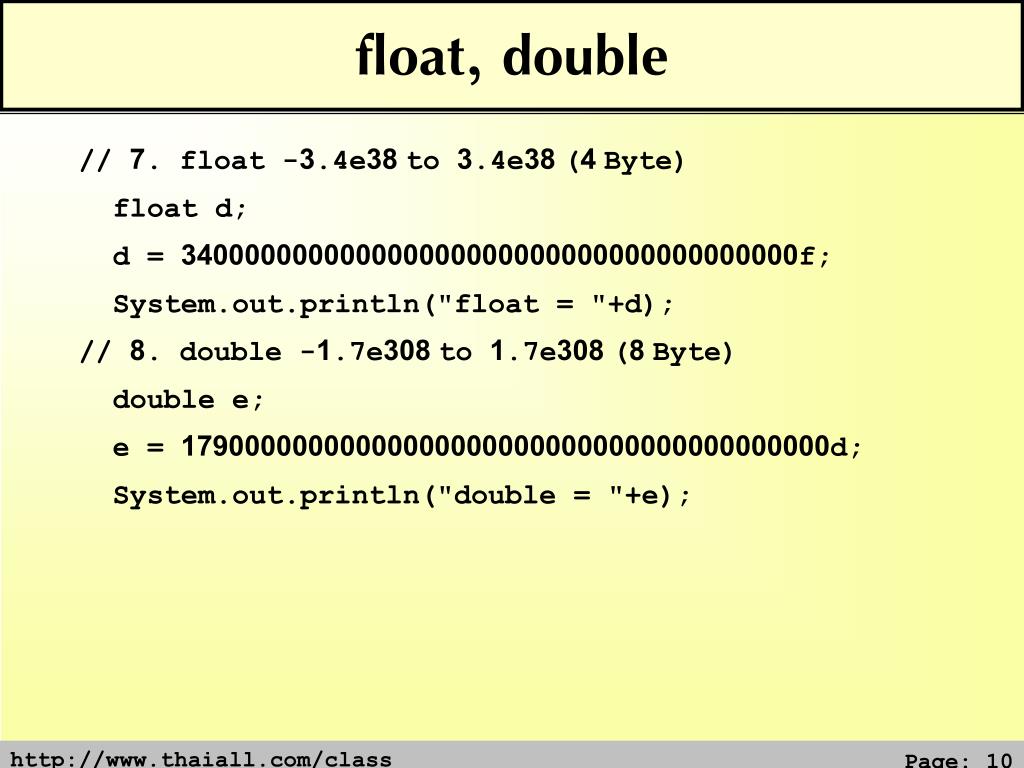 PPT การโปรแกรมเชิงวัตถุด้วยภาษา JAVA PowerPoint Presentation ID1297926