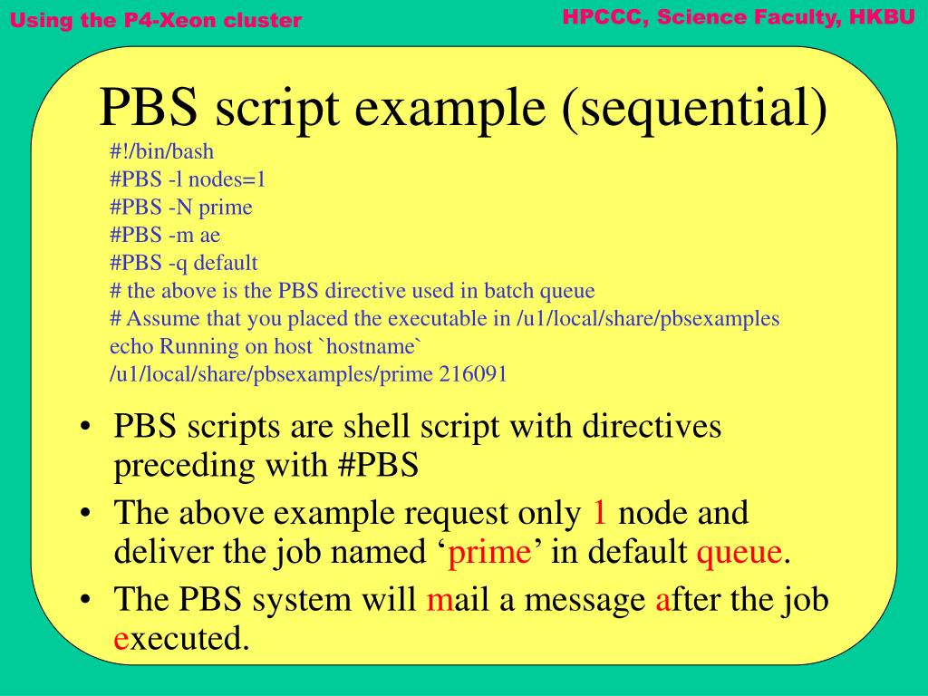 PPT Kickstart Tutorial/Seminar on using the 64nodes P4Xeon Cluster