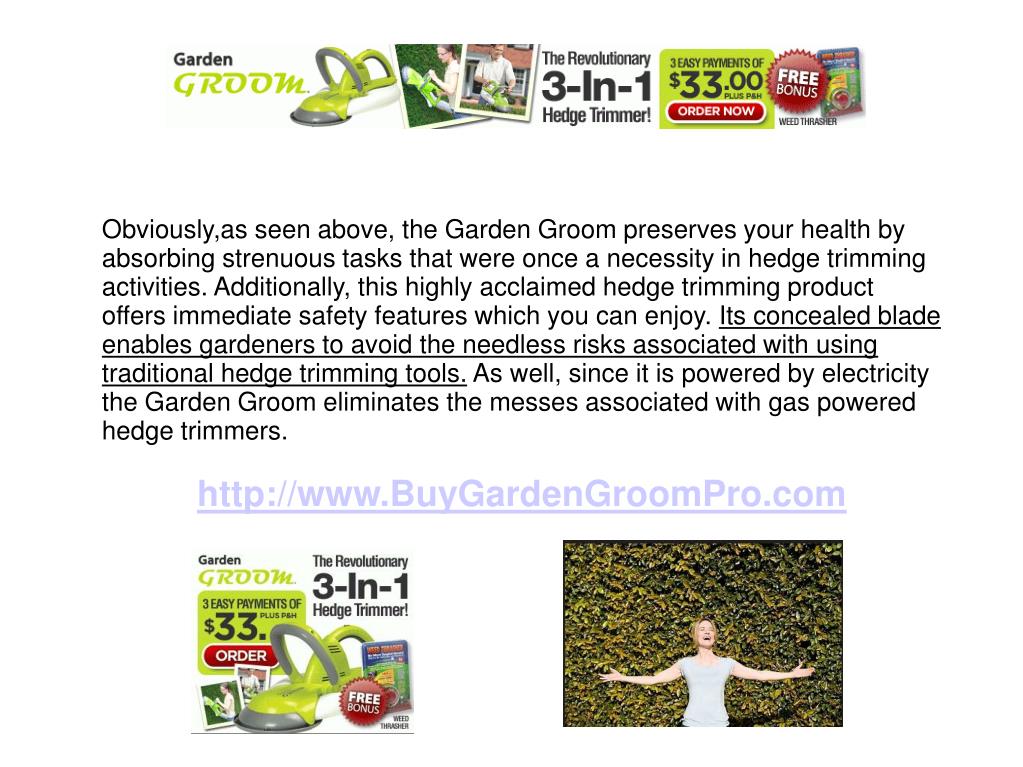 PPT Garden Groom Exceeding all Hedge Cutting Expectations PowerPoint