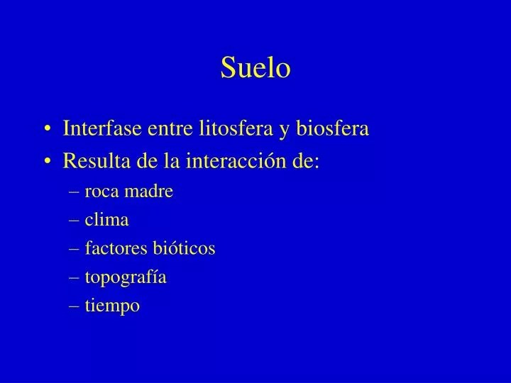 PPT Suelo PowerPoint Presentation, free download ID