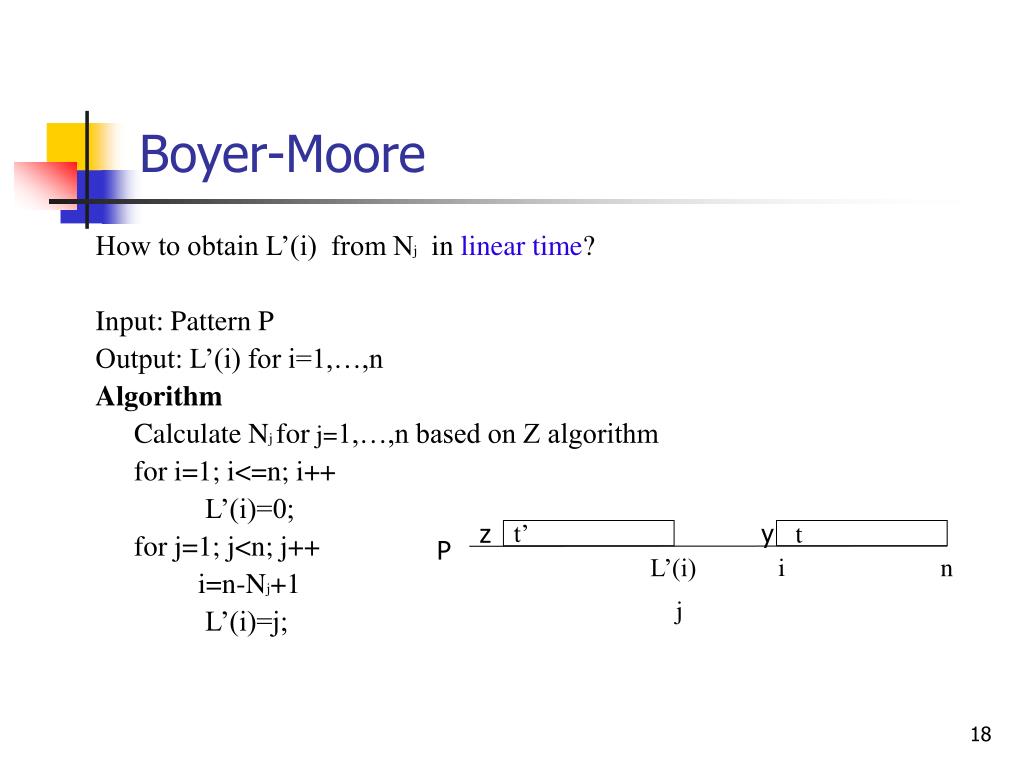 PPT BoyerMoore PowerPoint Presentation, free download ID1304445