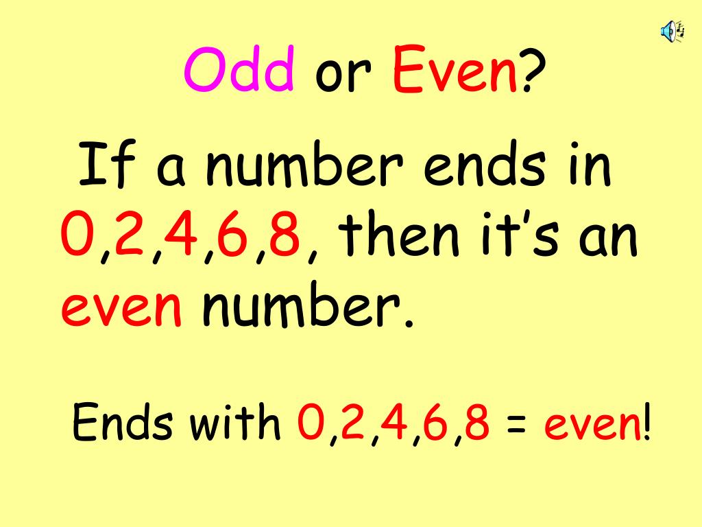 PPT Odd or Even ? PowerPoint Presentation, free download ID1305048