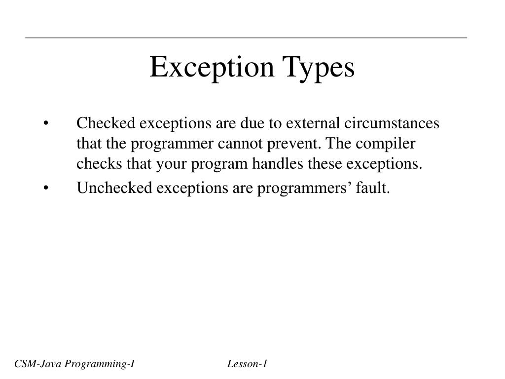 PPT CSMJava ProgrammingI Spring,2005 PowerPoint Presentation, free