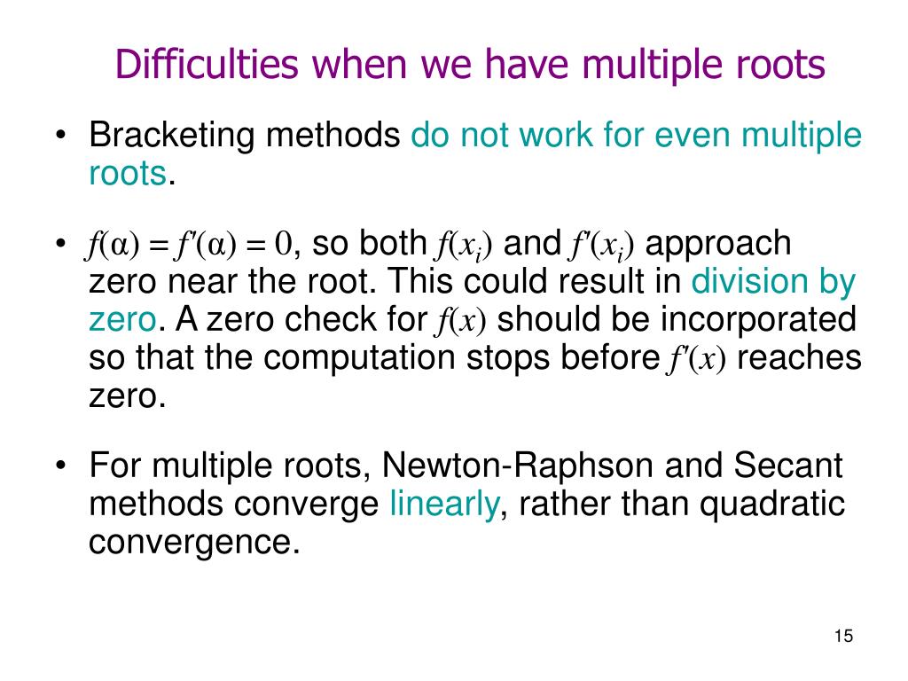 PPT Roots of Equations PowerPoint Presentation, free download ID