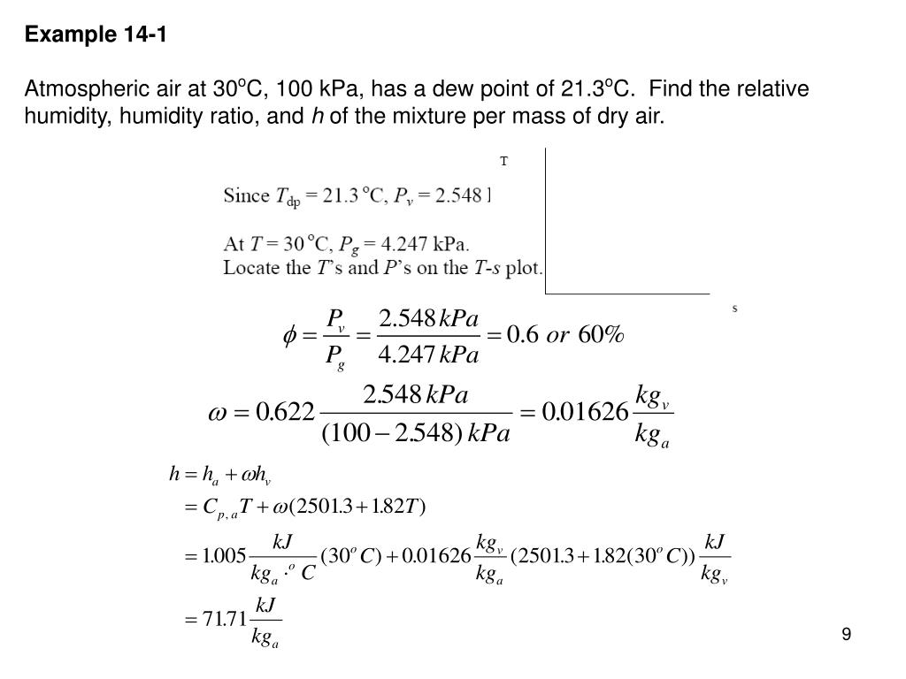 PPT We will be concerned with the mixture of dry air and water vapor