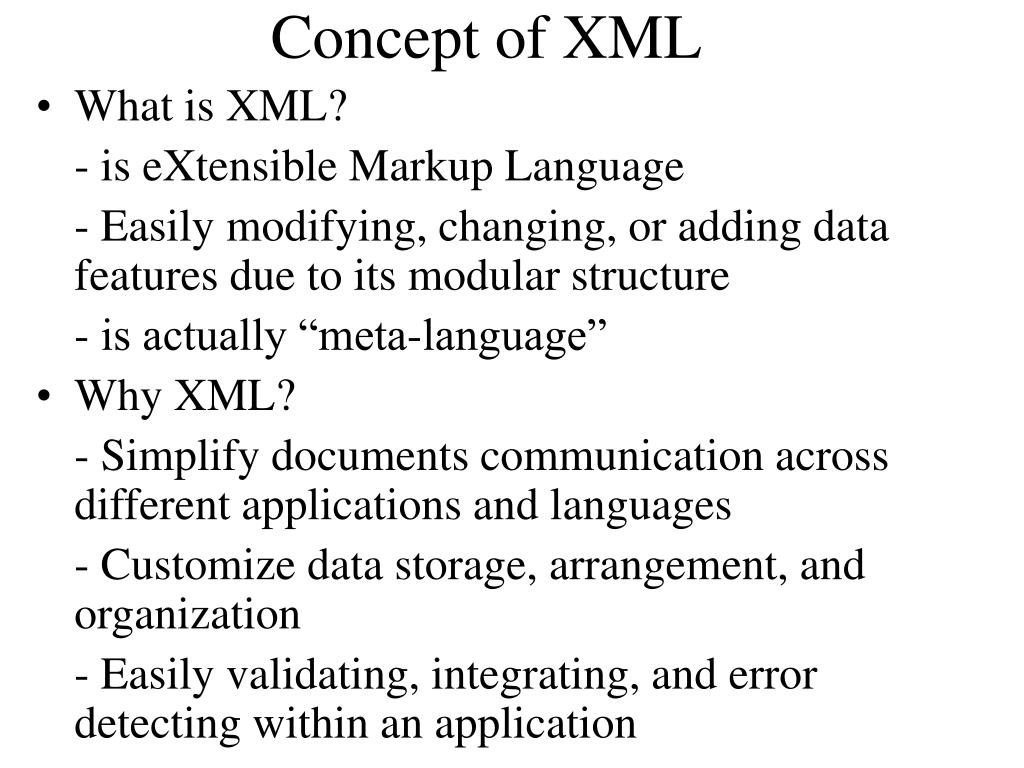 PPT Chapter 13 XML PowerPoint Presentation, free download ID1311162