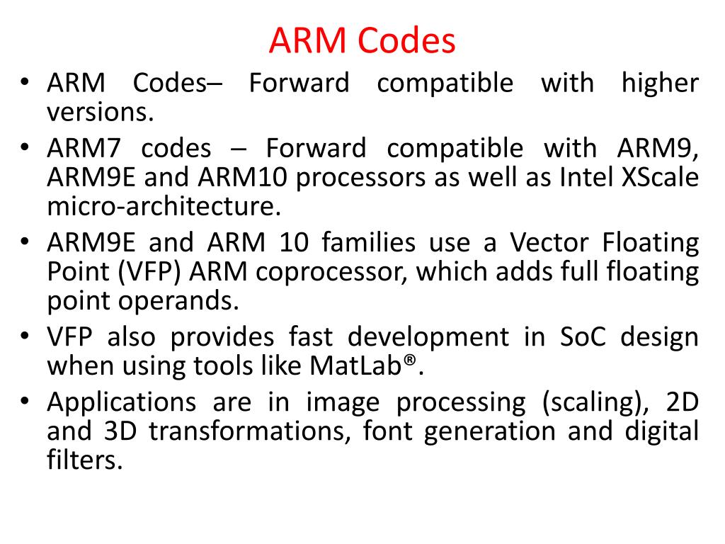 PPT ADVANCED PROCESSOR ARCHITECTURES AND MEMORY ORGANISATION ARM PowerPoint Presentation